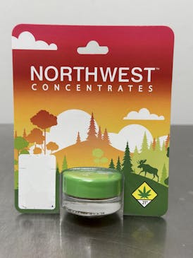 Northwest Concentrates 1g Cherry Fritter Sugar Wax, Sativa