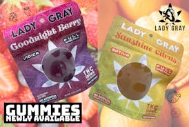 Lady Gray 20mg Goodnight Berry, 2 Pack Gummy, Indica
