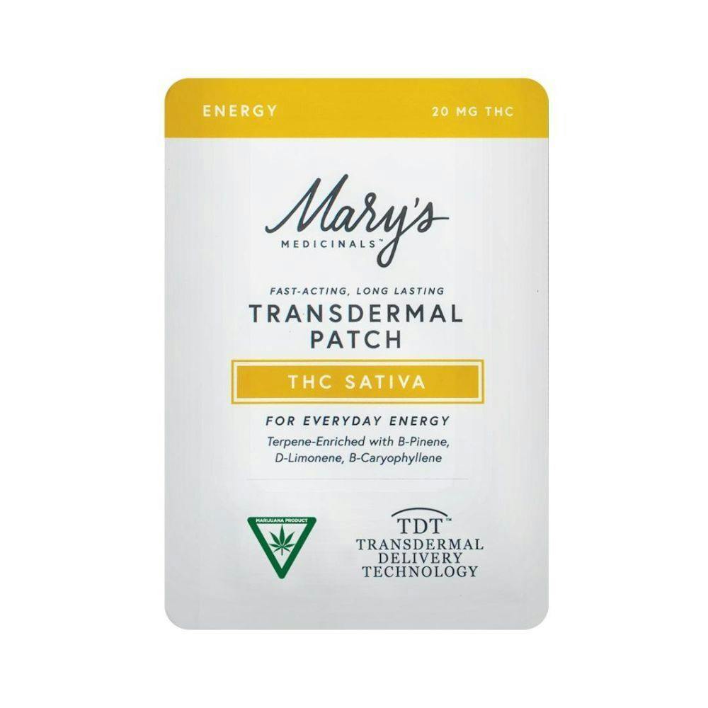 Mary's Medicinals: Transdermal Patch | Sativa | 20mg