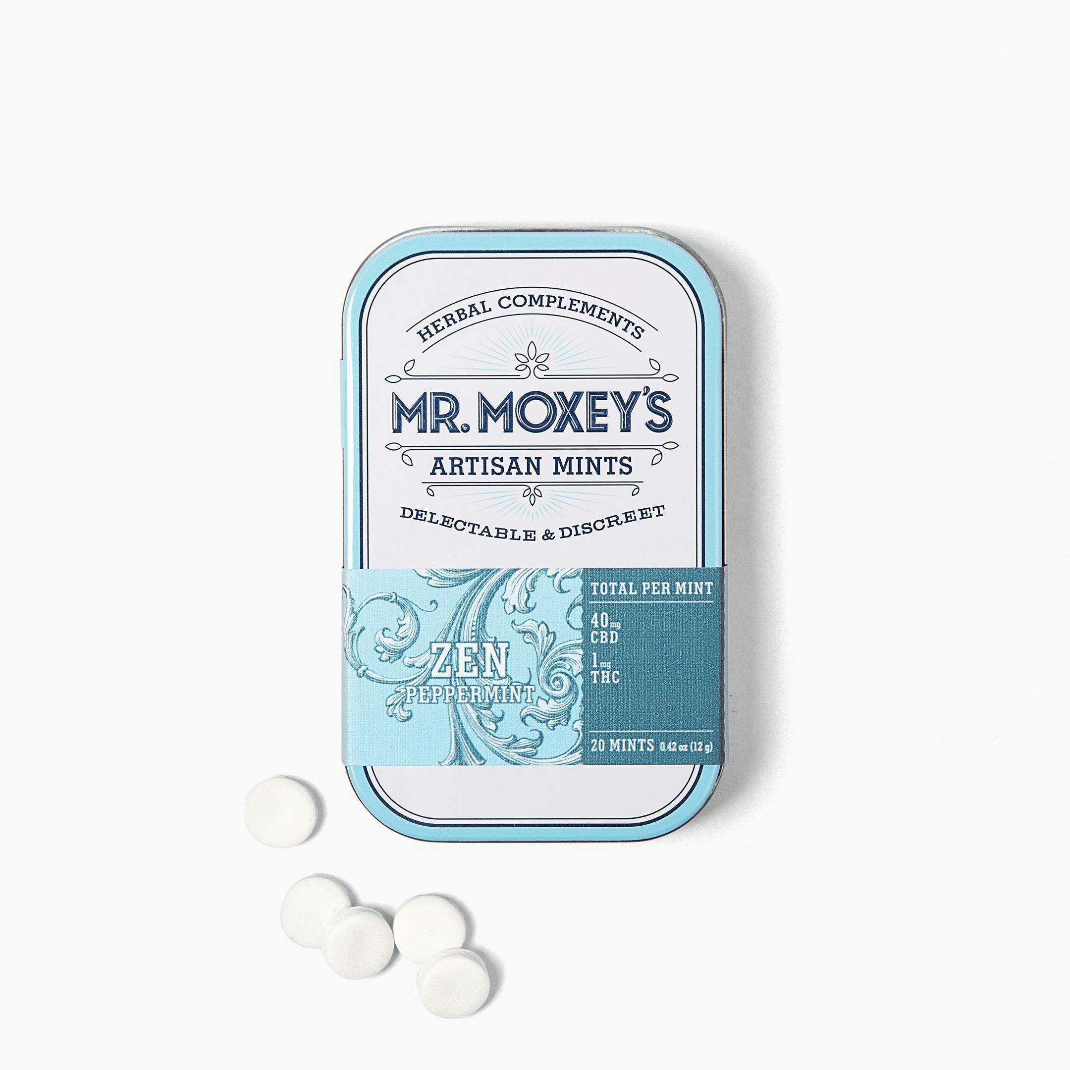 Mr. Moxey -: Zen Peppermint - 20pc Mints