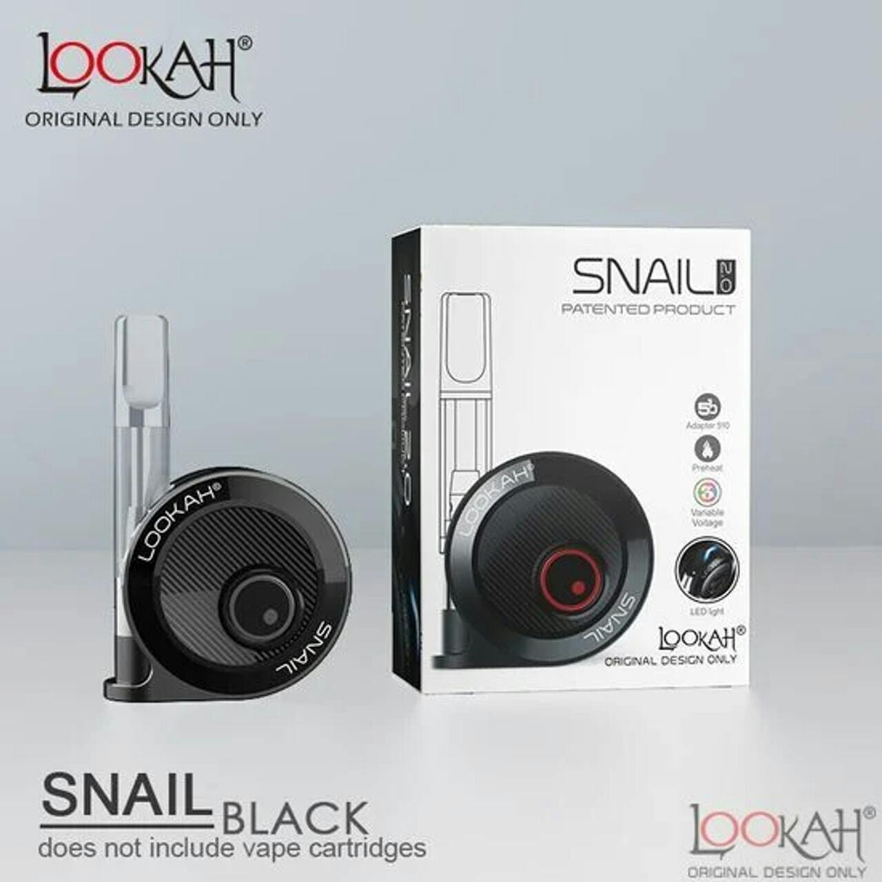 Lookah: Black Snail - Variable Voltage