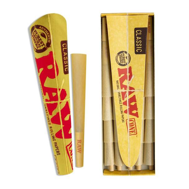 RAW - Classic King Size Pre-Rolled Cones - 20 Pack