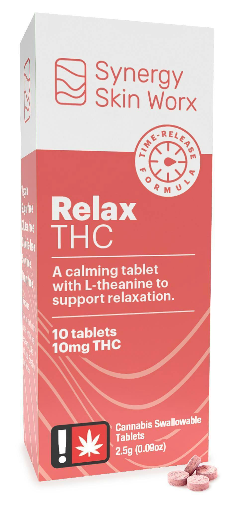 Synergy - Relax THC Tablets 100mg