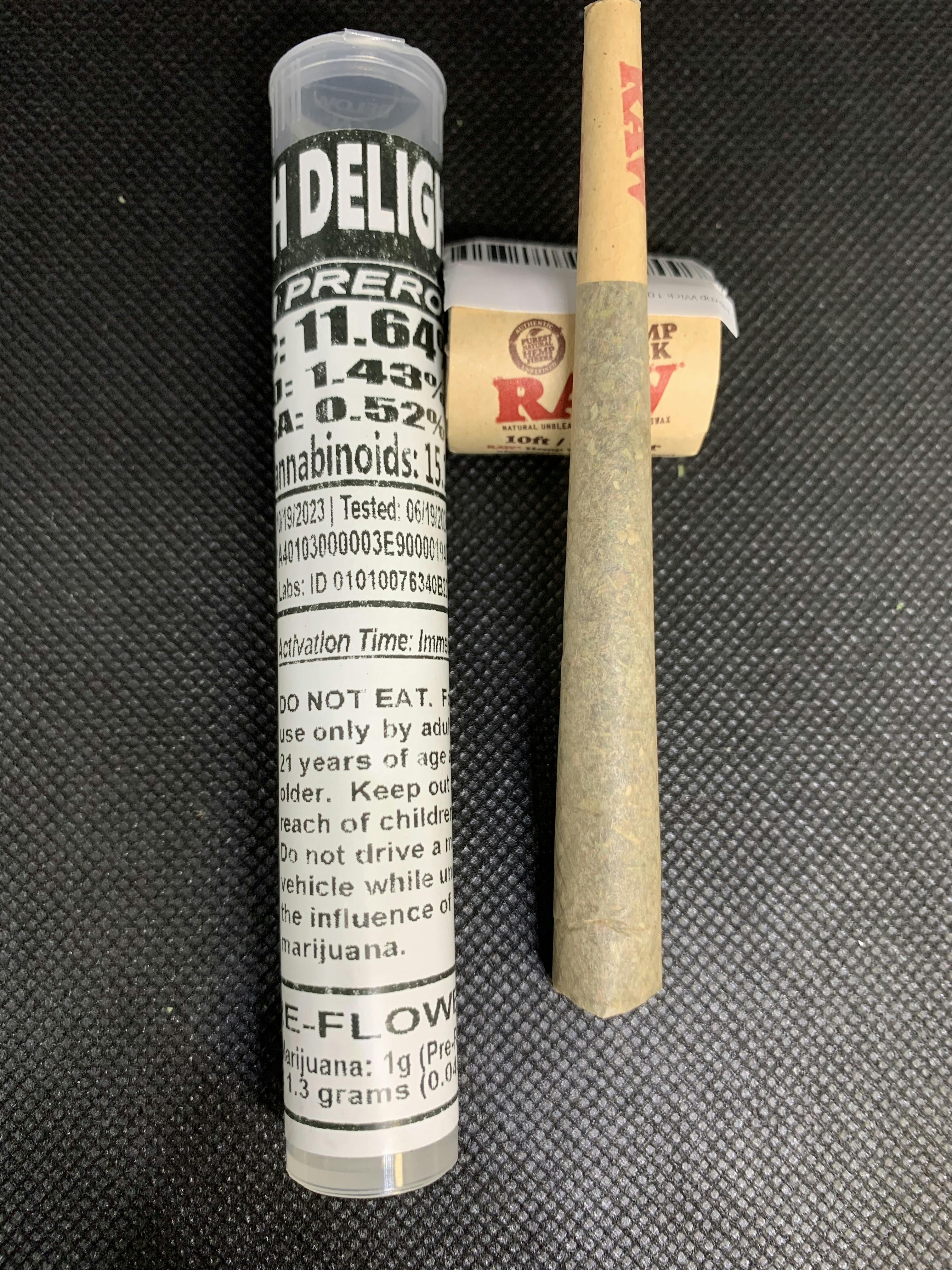 CB - Pre Roll 1g - Turkish Delight (H)