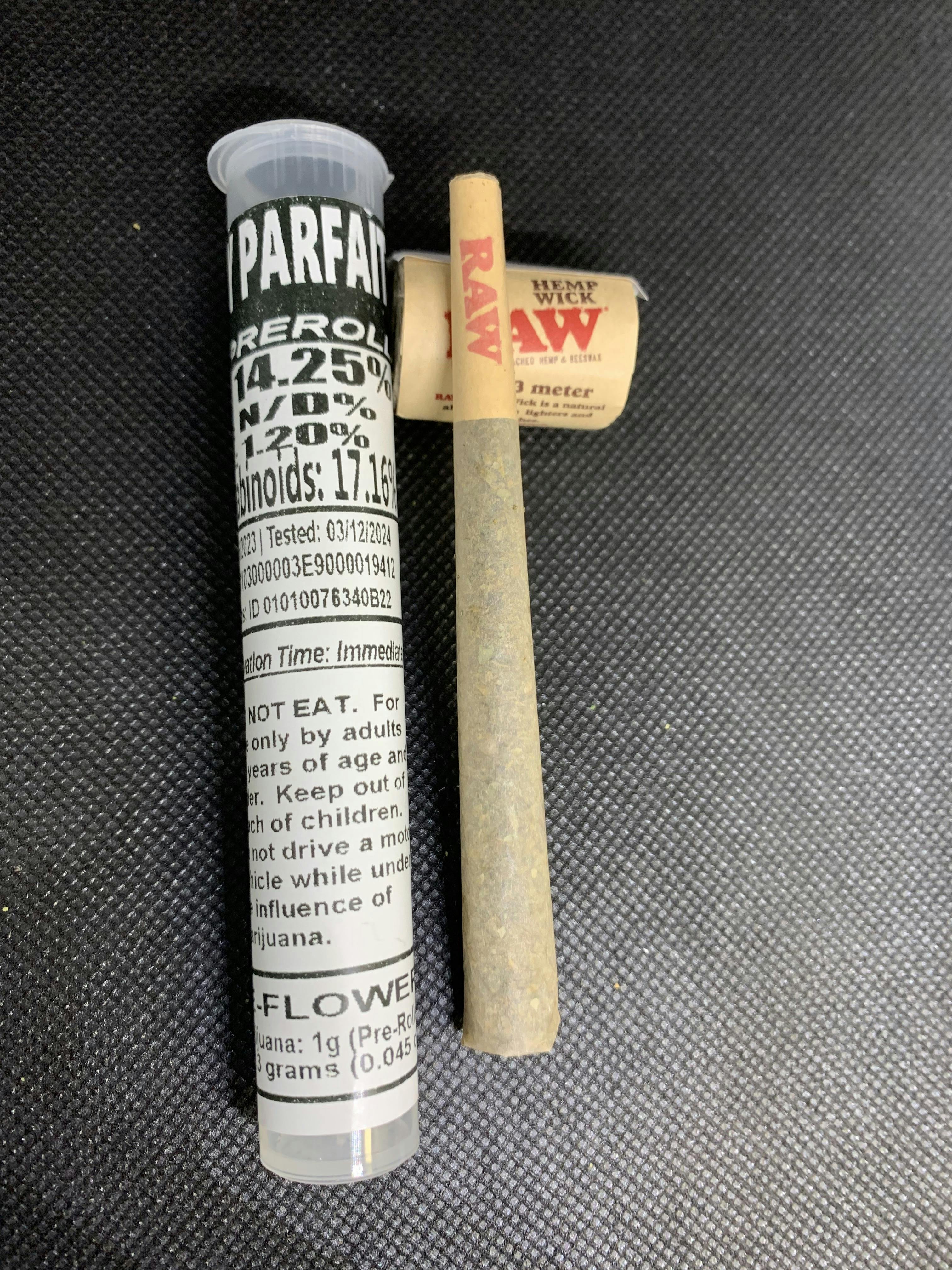 CB - Pre Roll 1g - Raspberry Parfait (S)