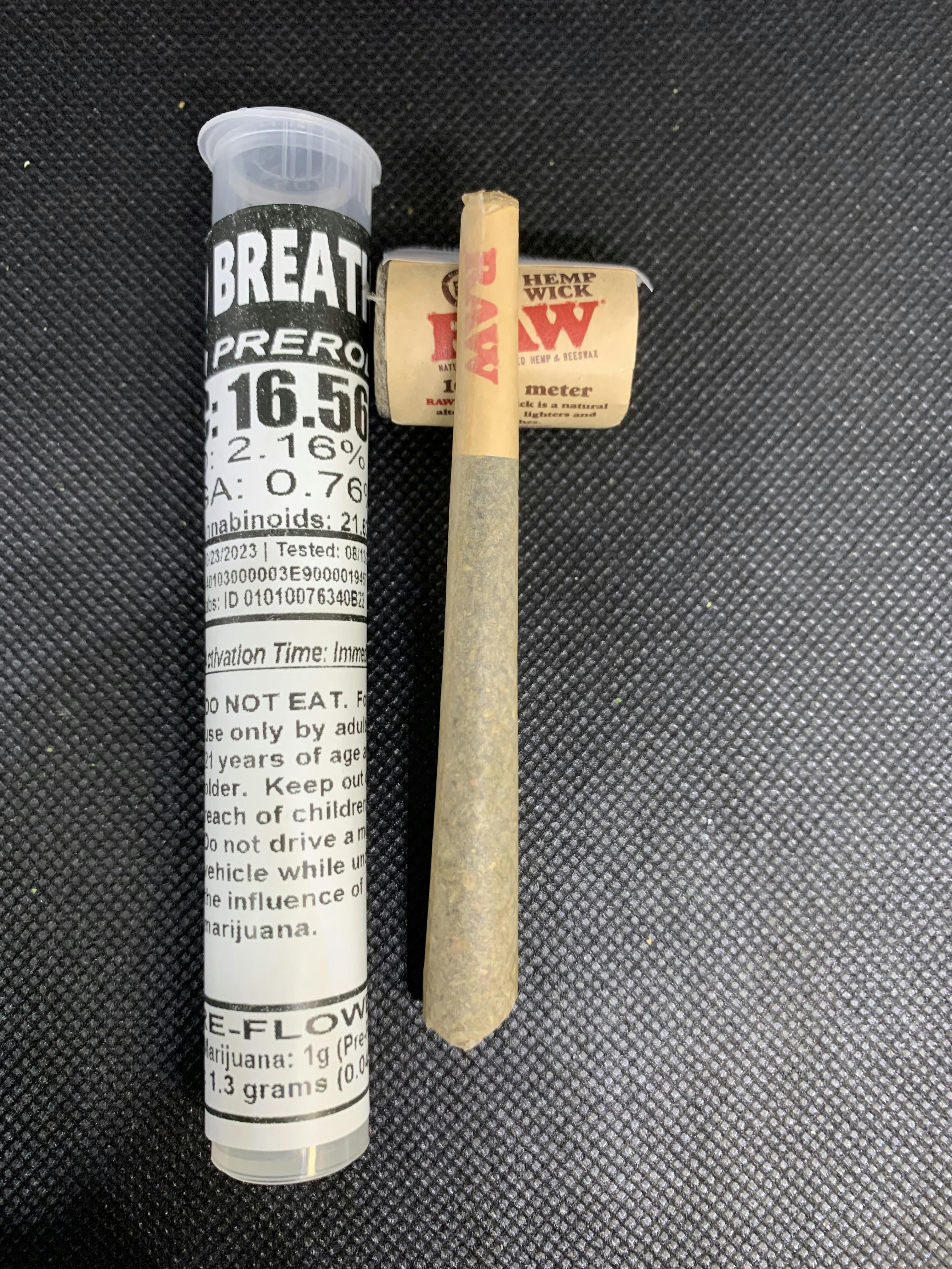 CB - Pre Roll 1g - Mendo Breath (I)