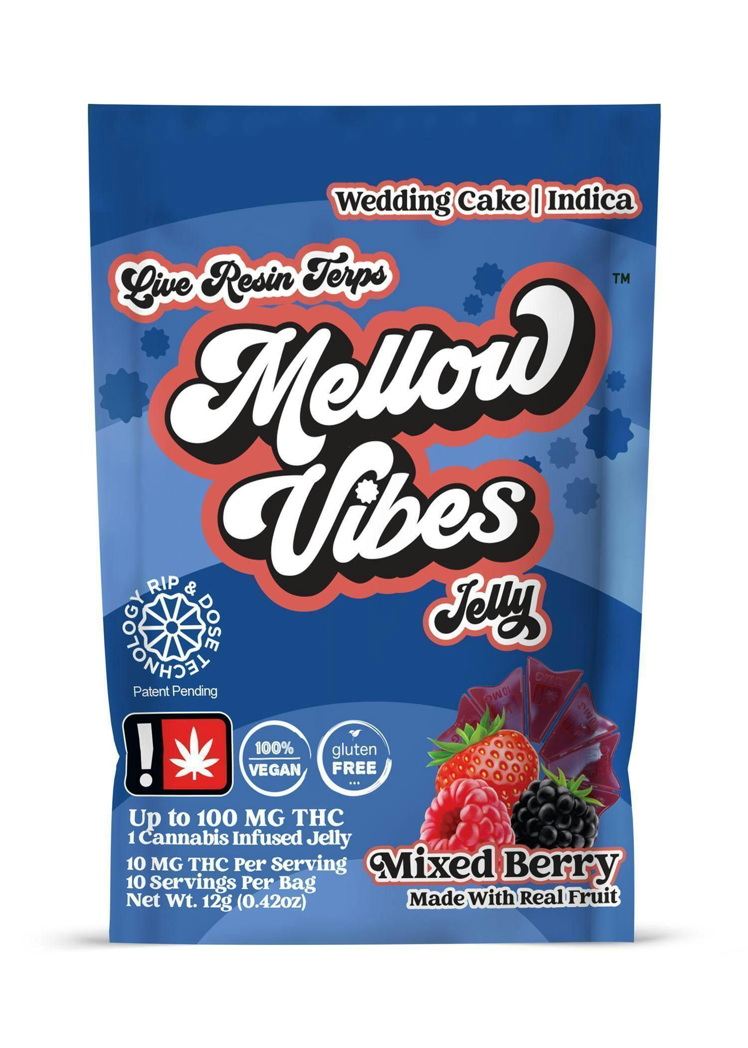 Mellow Vibes: Mixed Berry - 1pc Jelly