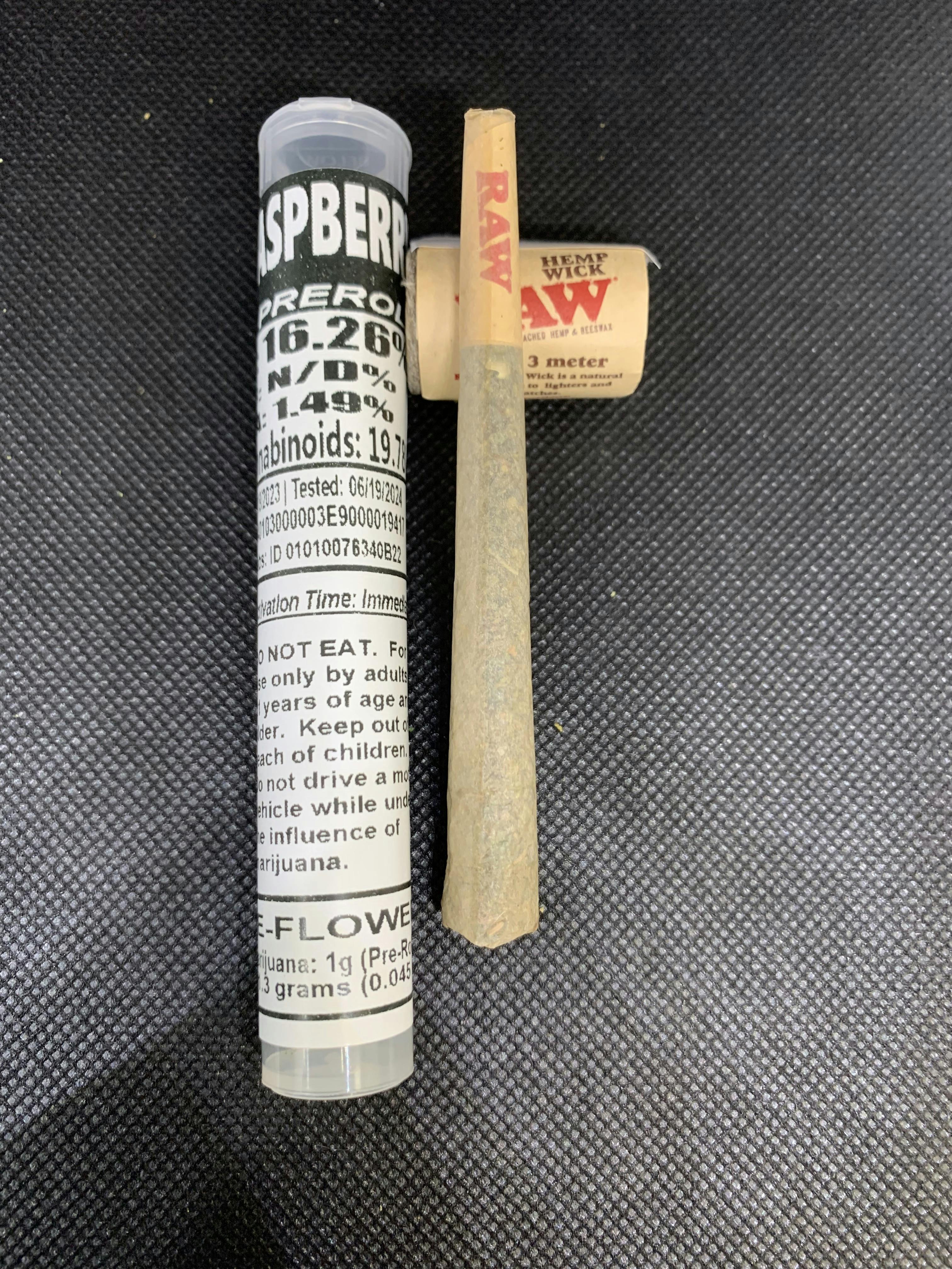 CB - Pre Roll 1g - Black Raspberry (I)