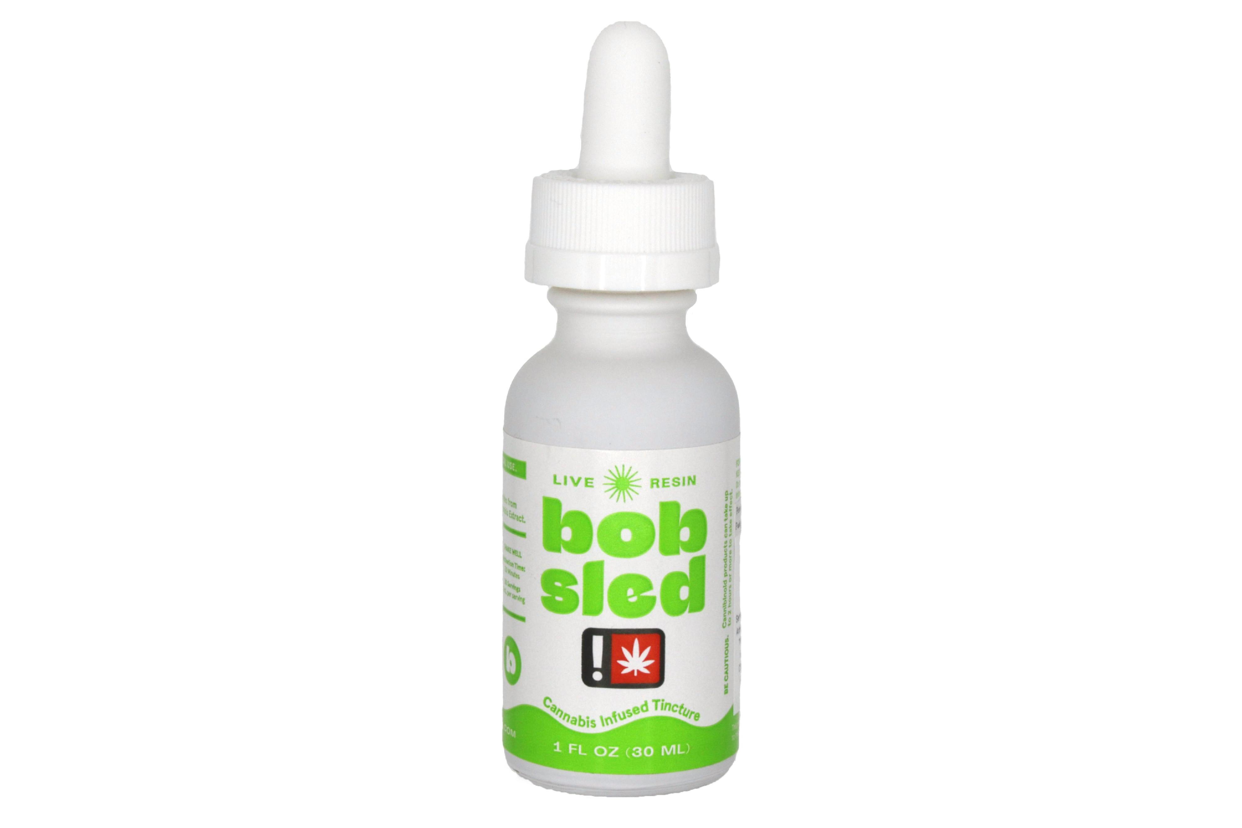Bobsled - Space Face (I) - Live Resin 1oz Tincture 1,000mg