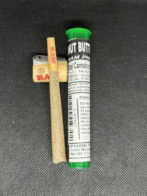 CB - Pre Roll 1g - Peanut Butter Cup (I)