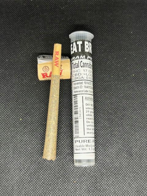 CB - Pre Roll 1g - Meat Breath (I)