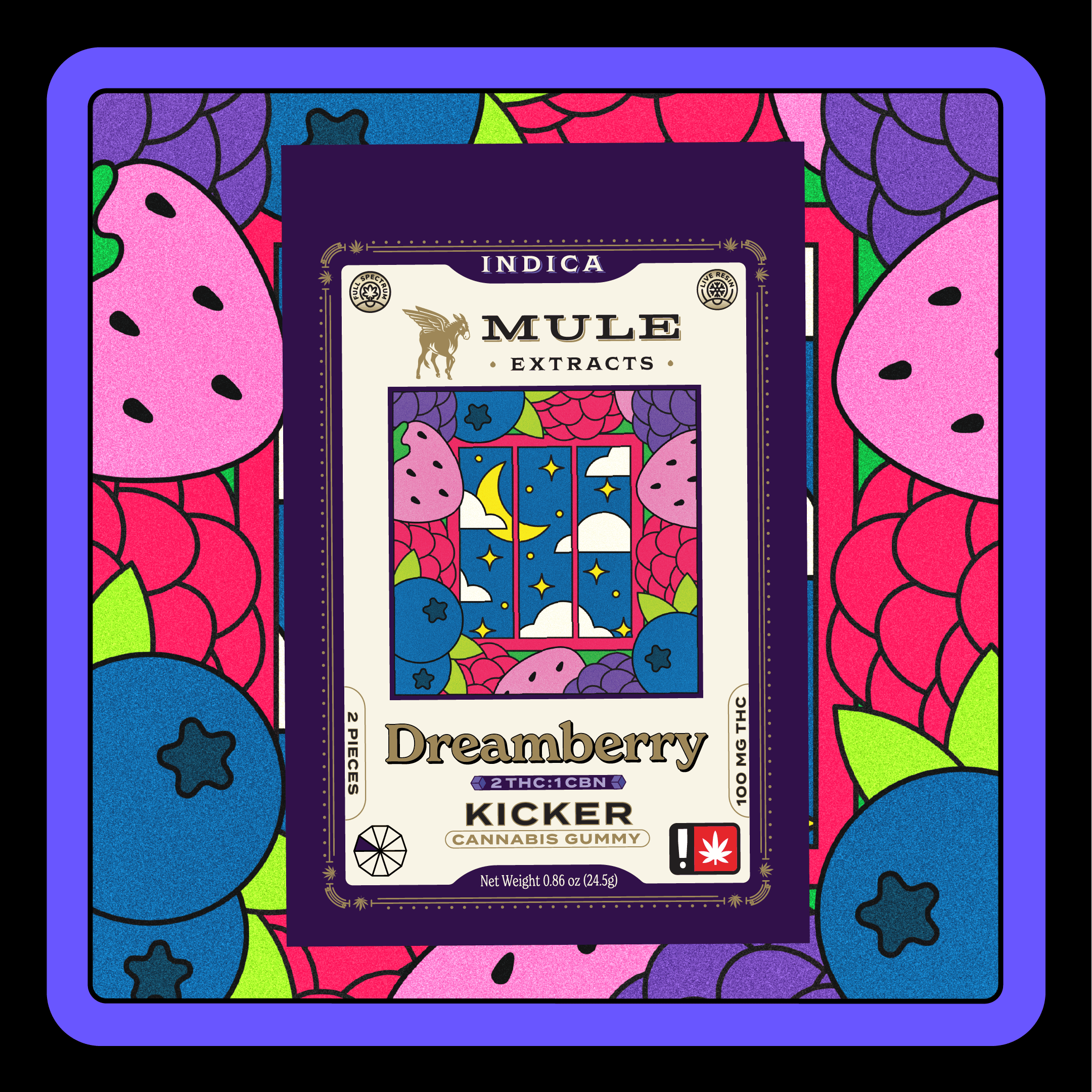 Mule Extracts: Dreamberry :1 - 2pc Kicker