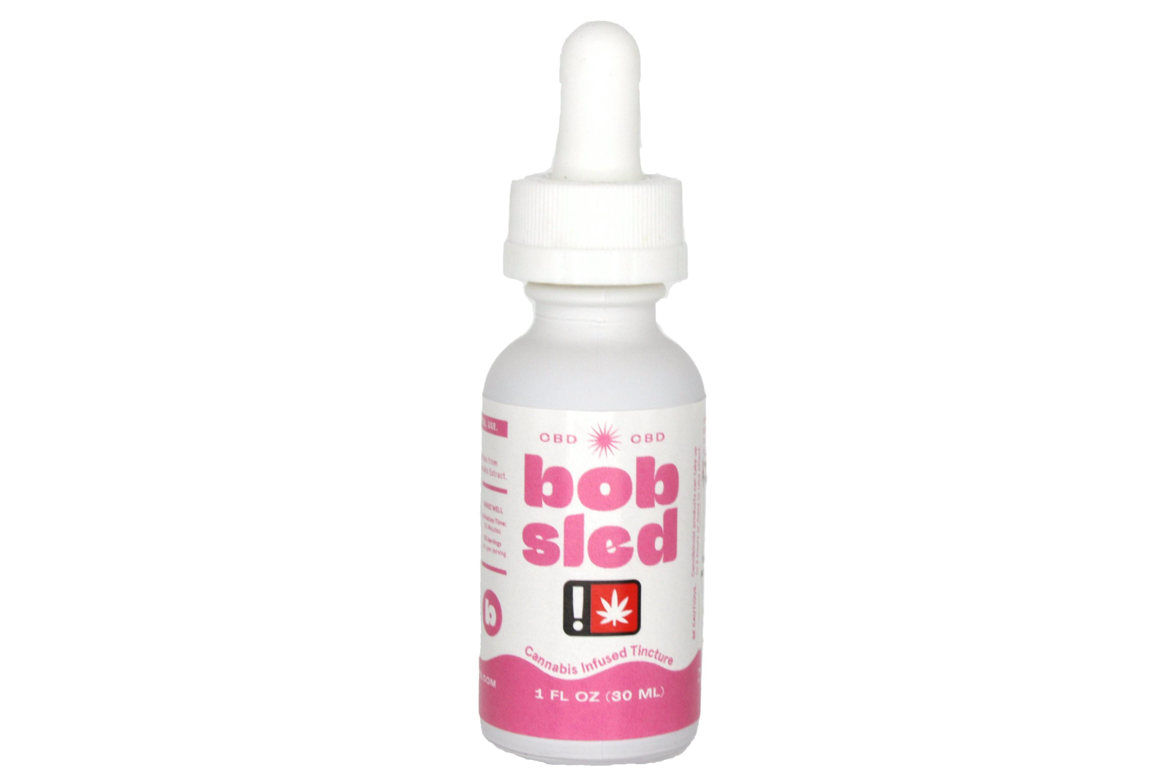 Bobsled - Calypso Rose (H) CBD 2:1 - 1oz Tincture 1,000mg