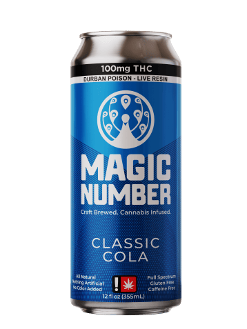 Magic Number - Classic Cola (I) - Live Rosin Infused Soda 100mg