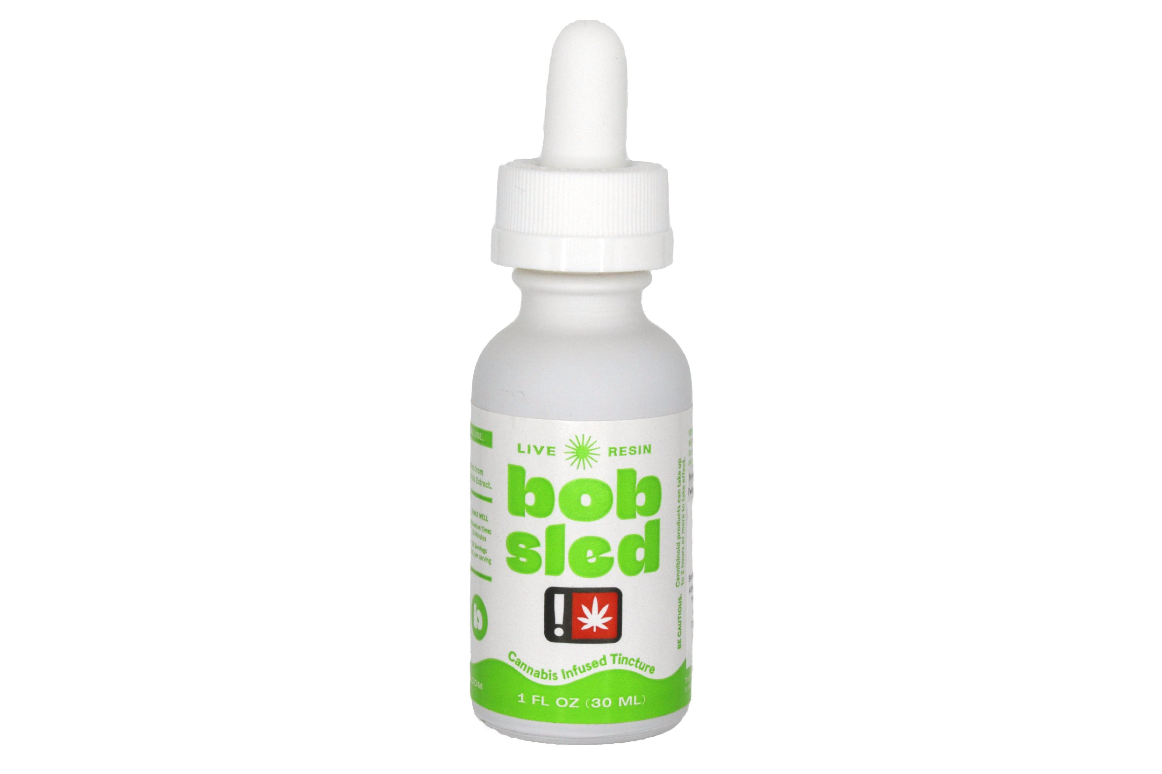 Bobsled - Wedding Pie (H) - Live Resin 1oz Tincture 1,000mg