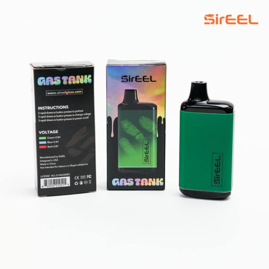 SirEEL - Gas Tank Variable Voltage Battery - Dark Green to Light Green
