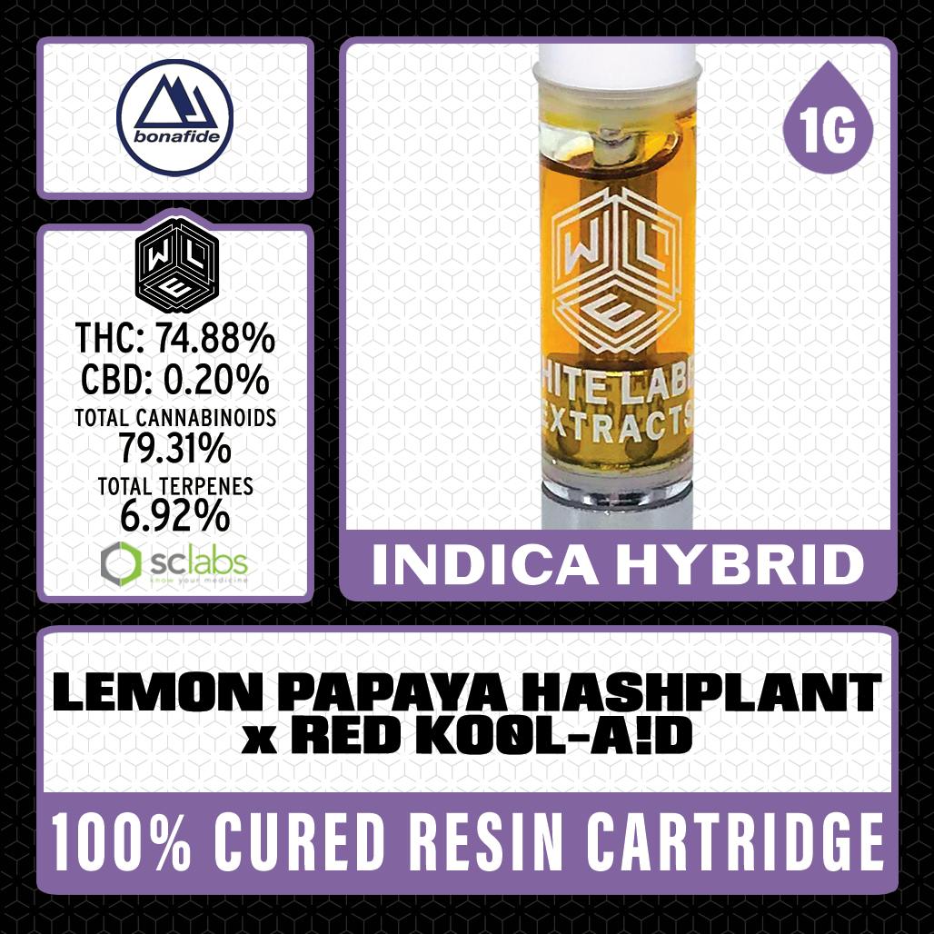 WLE: Lemon Papaya Hashpalnt X Red Kool-a!d