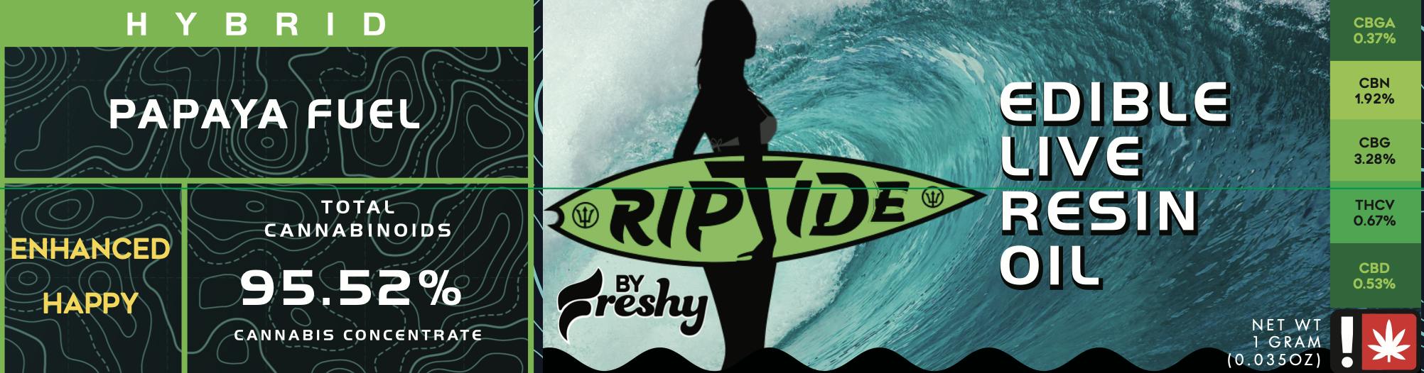 Riptide - Papaya Fuel (H) - ELRO 1g