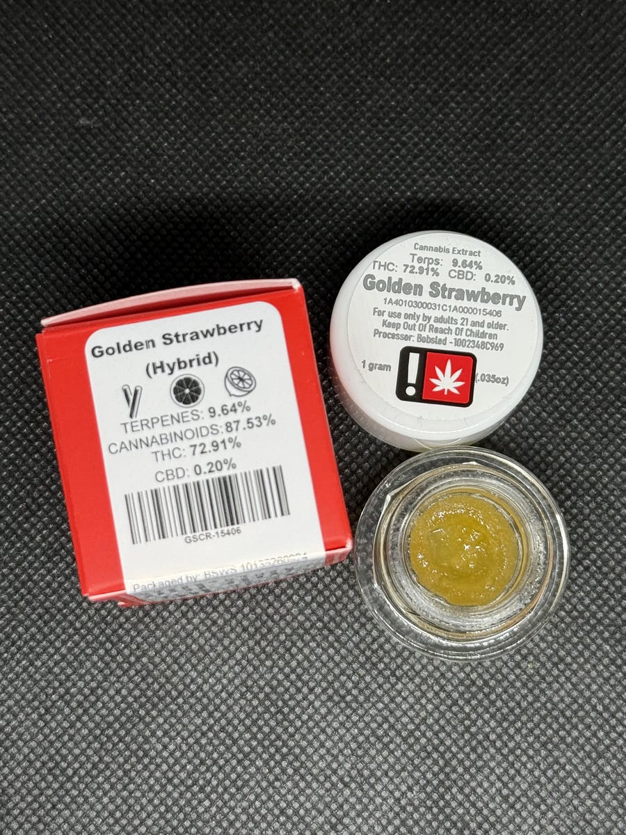 Bobsled: Golden Strawberry - Dab