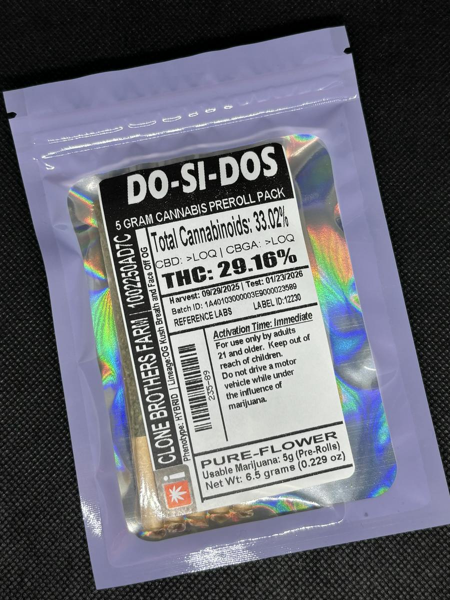 CB - Pre Roll 5 Pack - Do-Si-Do (H)