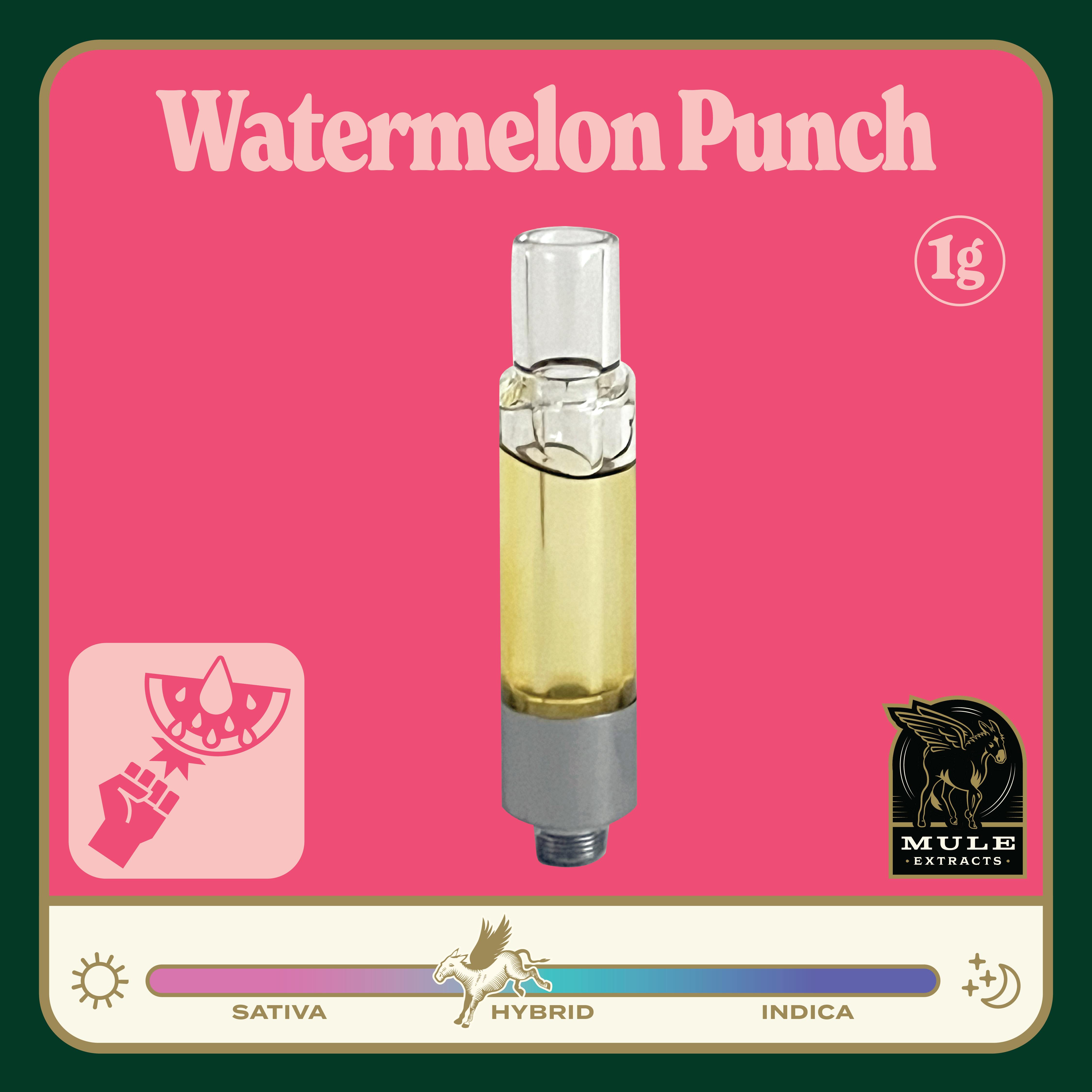 Mule Extracts: Watermelon Punch - Pure Glass