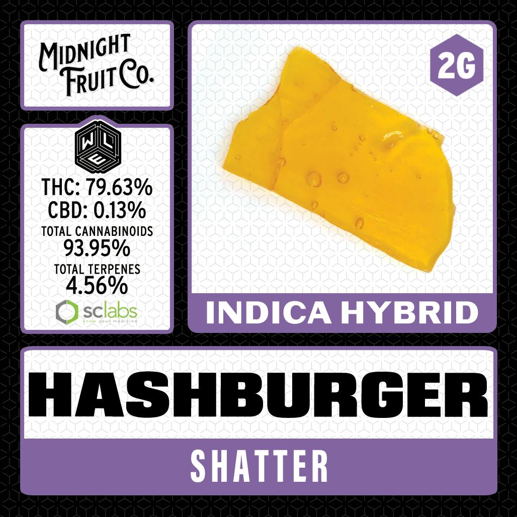 WLE - 2G Hashburger (I) - Shatter Dab 2g