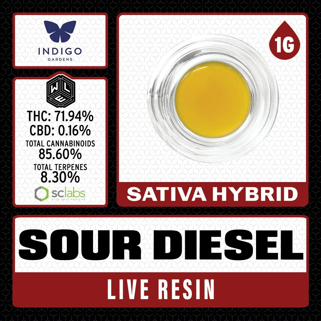 WLE - Sour Diesel (S) - Live Resin Dab 1g