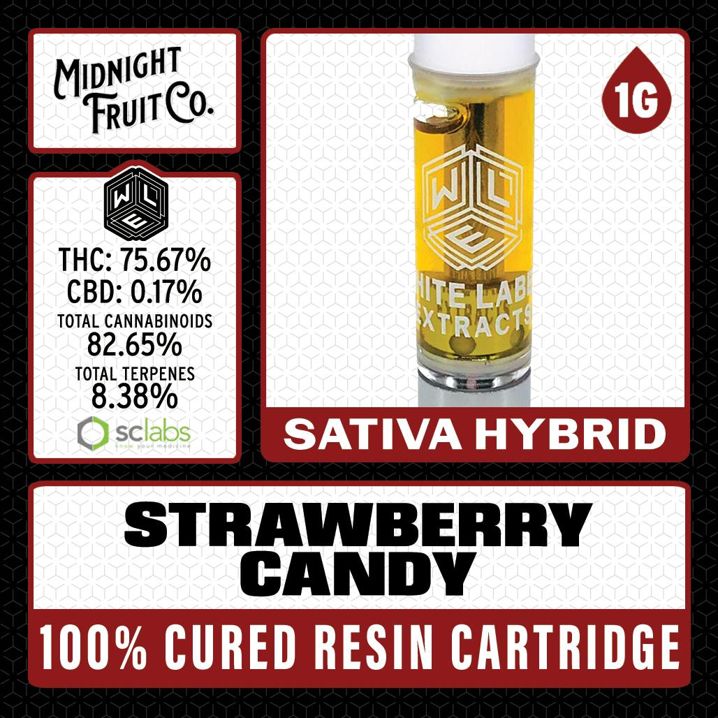 WLE - Strawberry Candy (S) - Cured Resin Cartridge 1g