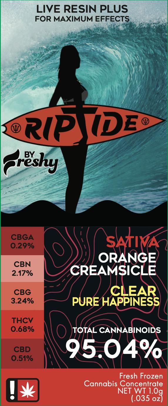 Riptide: Orange Creamsicle
