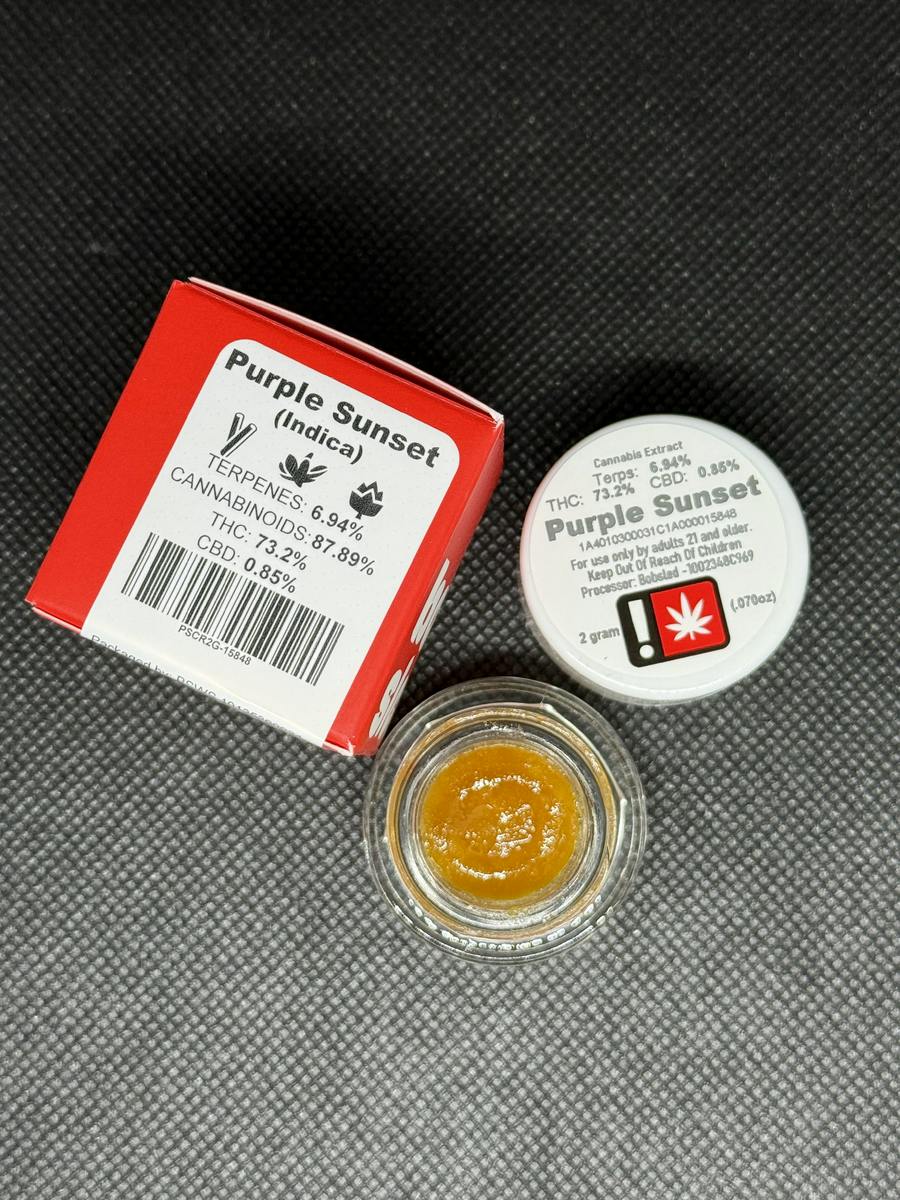 Bobsled: Purple Sunset - Dab
