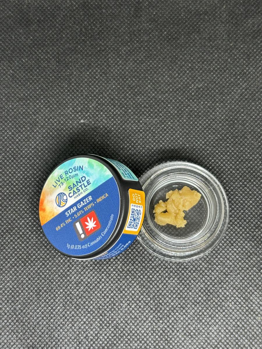 Sand Castle - Star Gazer (I) - 6* WPFF Live Rosin 1g