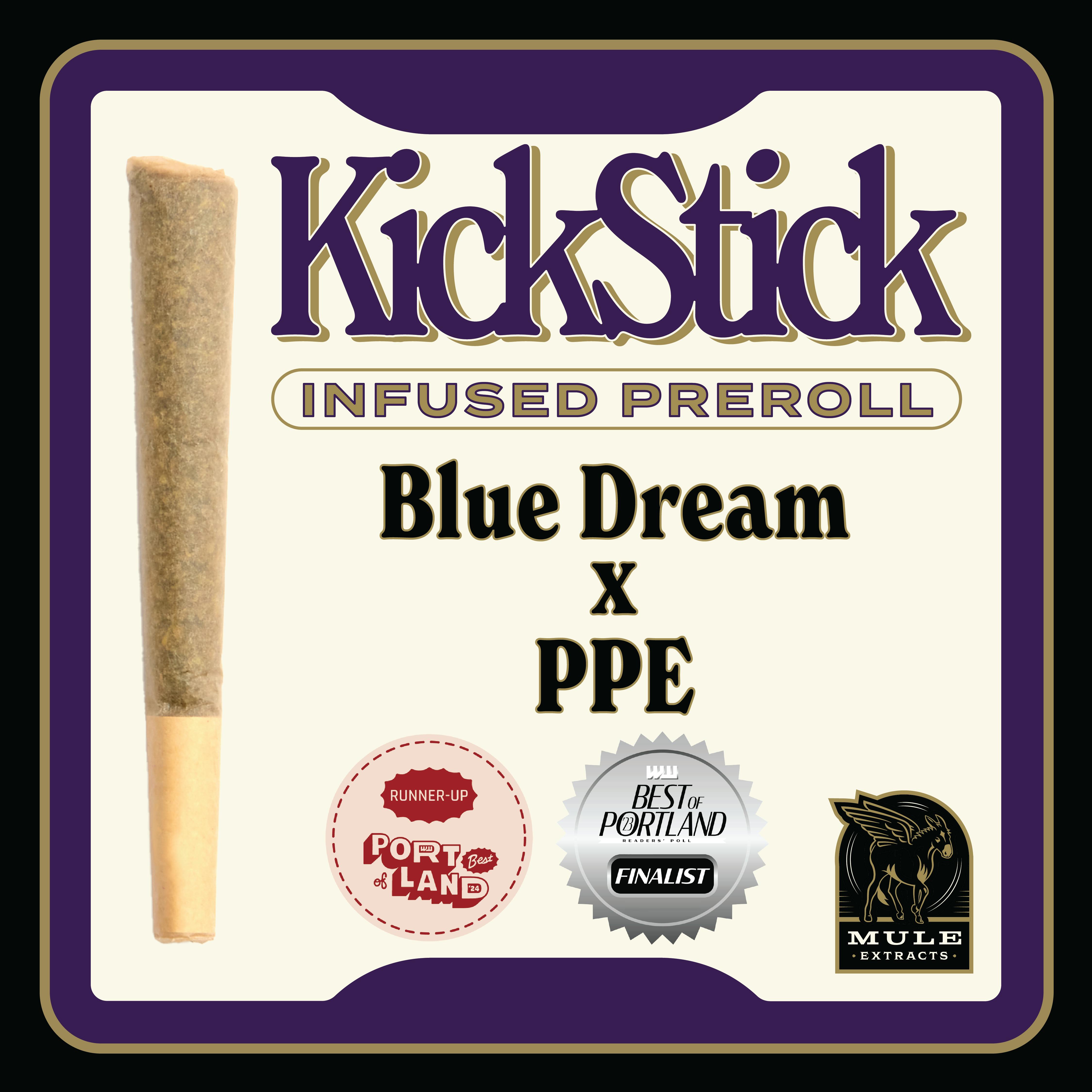 Mule Extracts - Infused Kick Stick 1g - Blue Dream x PPE (I)