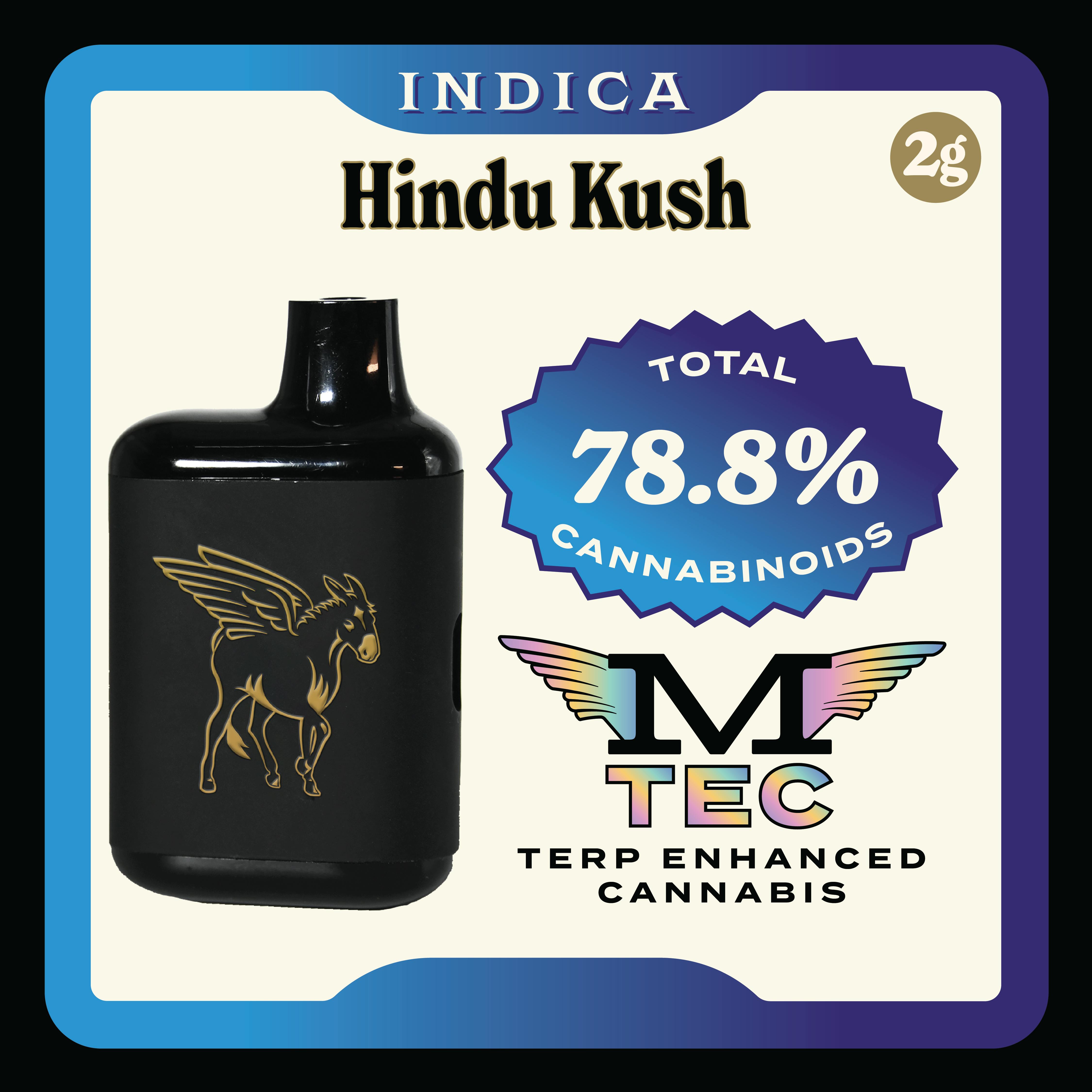 Mule Extracts - 2G Hindu Kush (I) - M-TEC Dank Tank All-In-One 2G