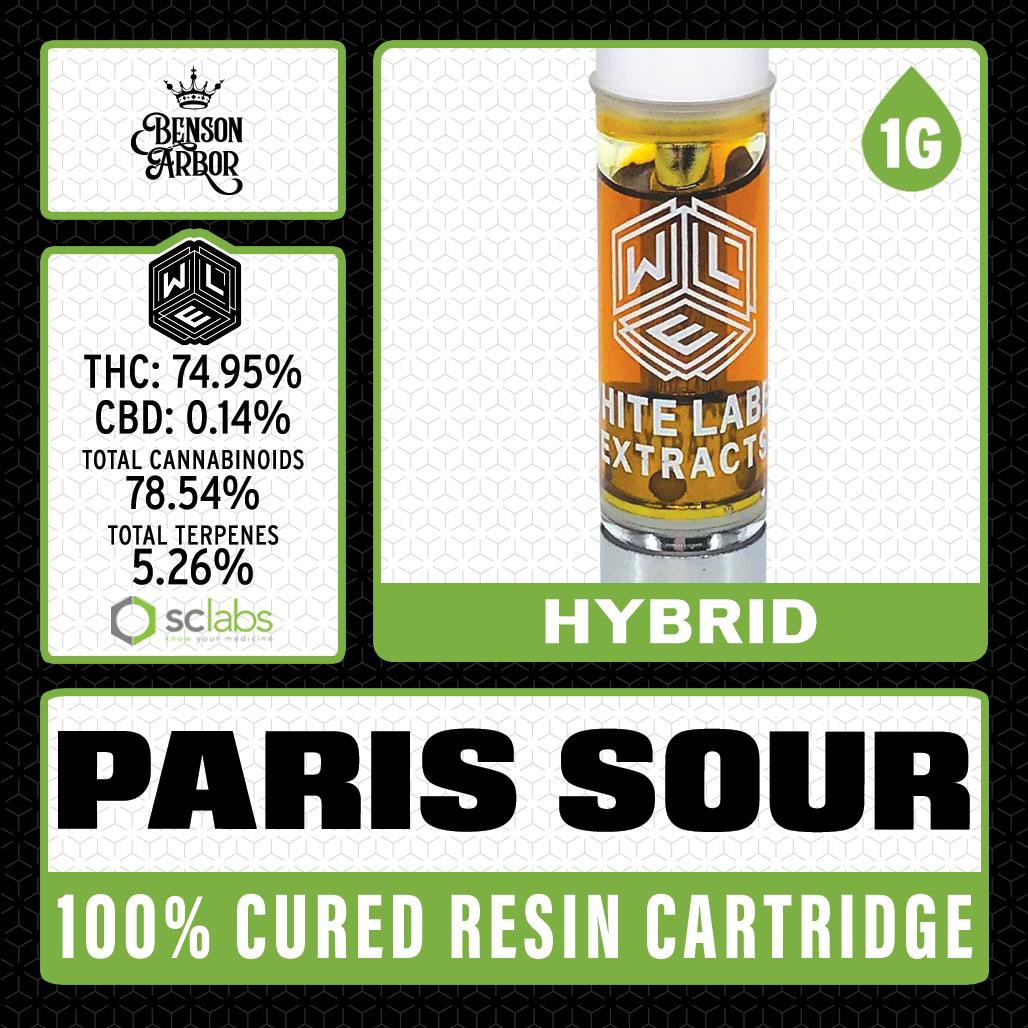WLE - Paris Sour (H) - Cured Resin Cartridge 1g