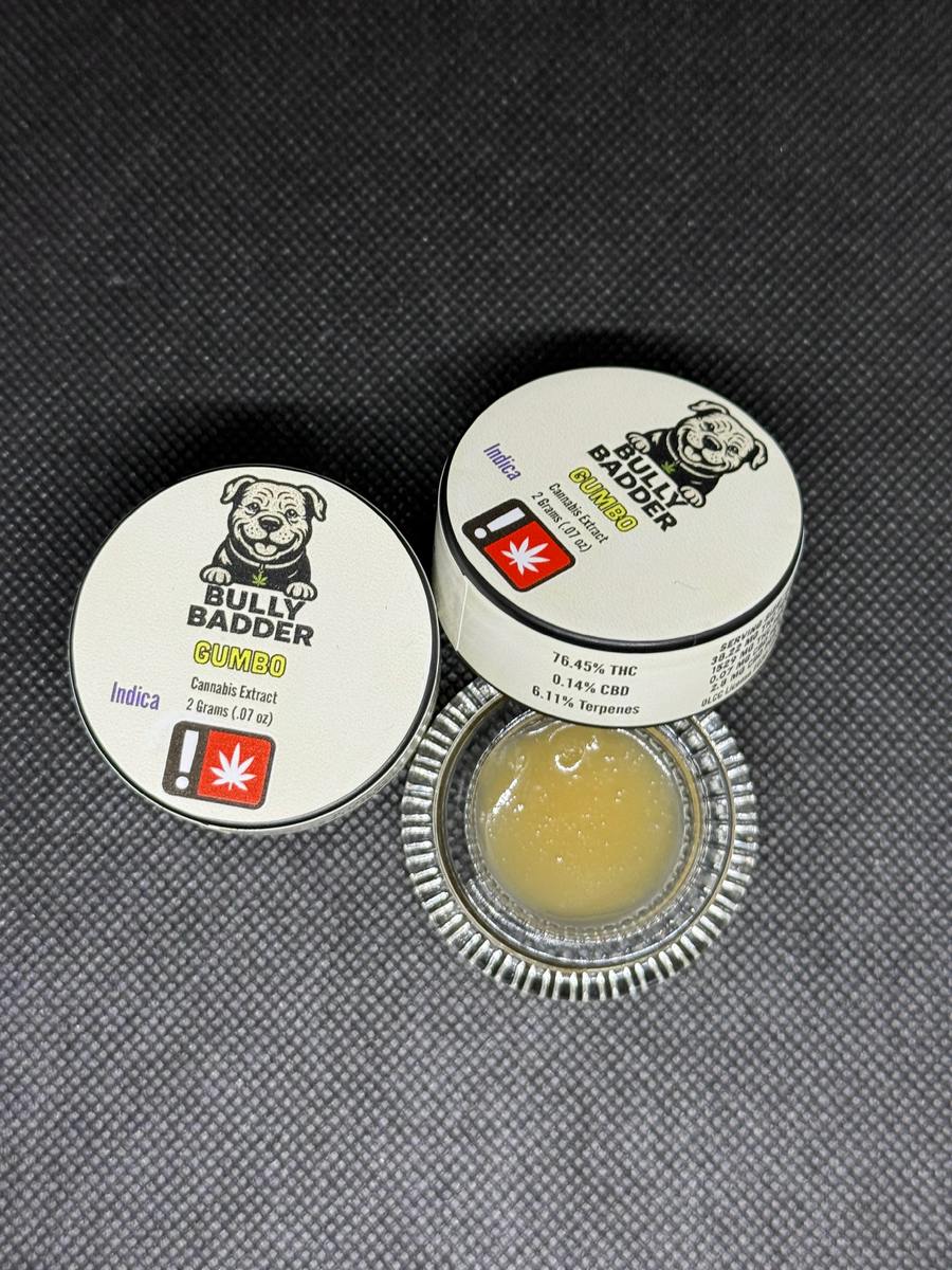 Bully Badder - 2G Gumbo (I) - Cured Resin Dab 2g