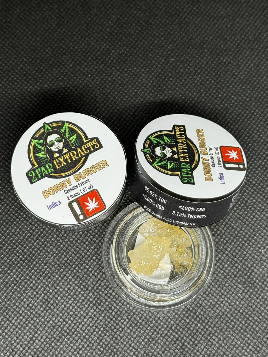 2 Far Extracts - 2G Donny Burger (I) - Diamonds & Sauce BUCKET 2g