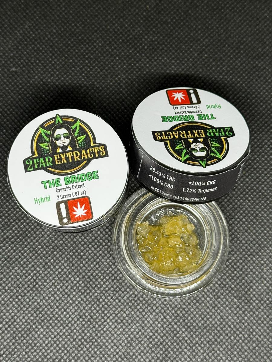 2 Far Extracts - 2G The Bridge (H) - Diamonds & Sauce Dab 2g