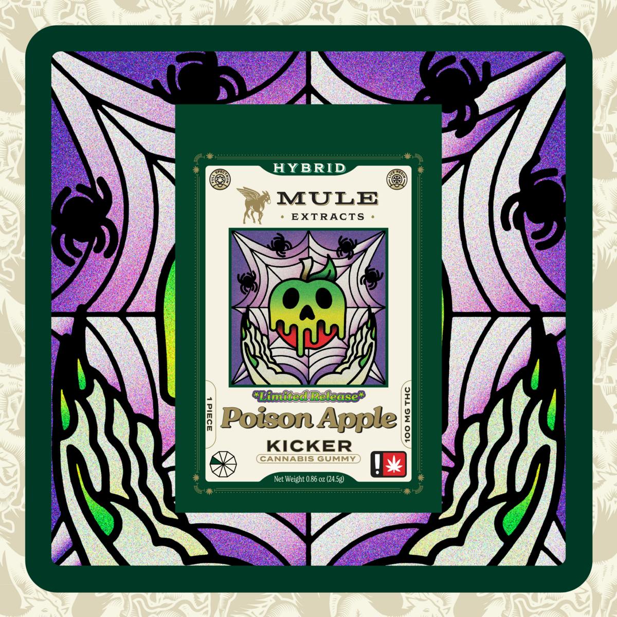 Mule Extracts - Limited Edition - Poison Apple (H) - Gummy 100mg