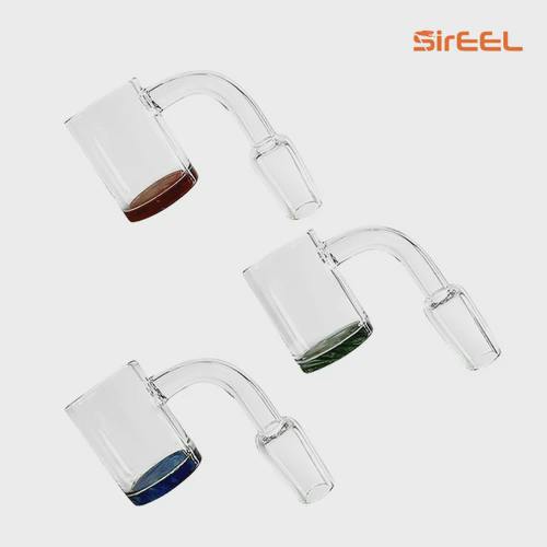 Quartz Banger - 14mm - 90 Degree - GREEN