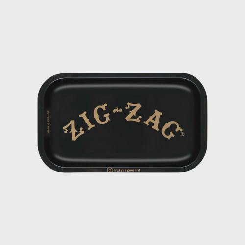 Zig Zag - 10.75' x 6.5' Rolling Tray - BLACK