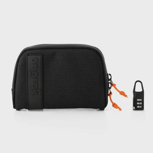 Ongrok - Smell Proof Carbon lined Wallet, Small 4 x 6", Black