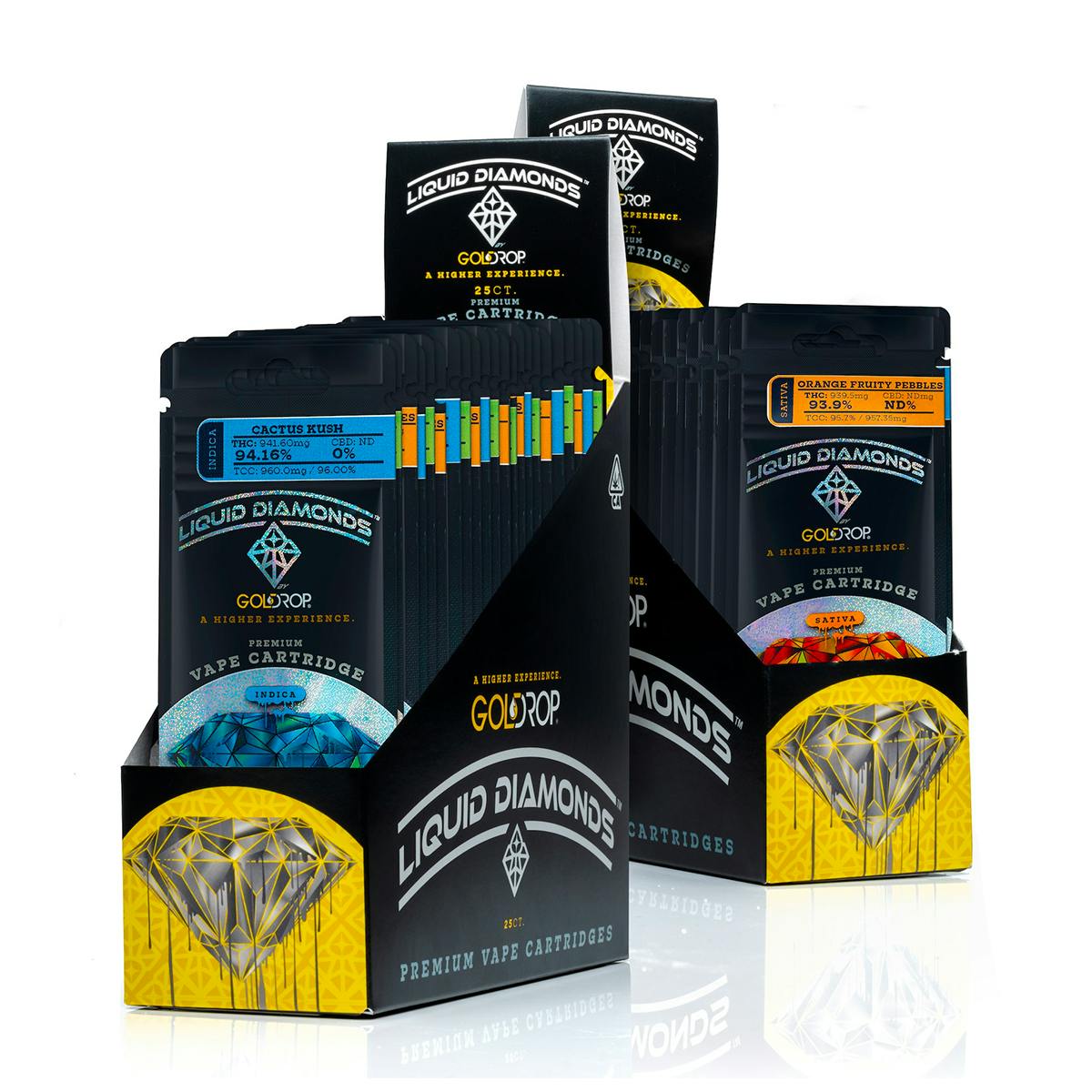Dosi Dos - 1g Gold Drop Liquid Diamond Cart