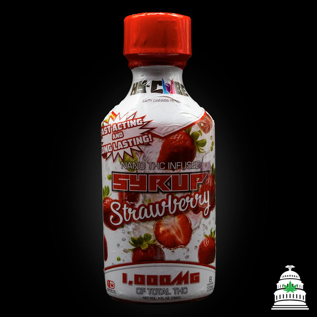 Strawberry -750mg Hy Cube Syrup