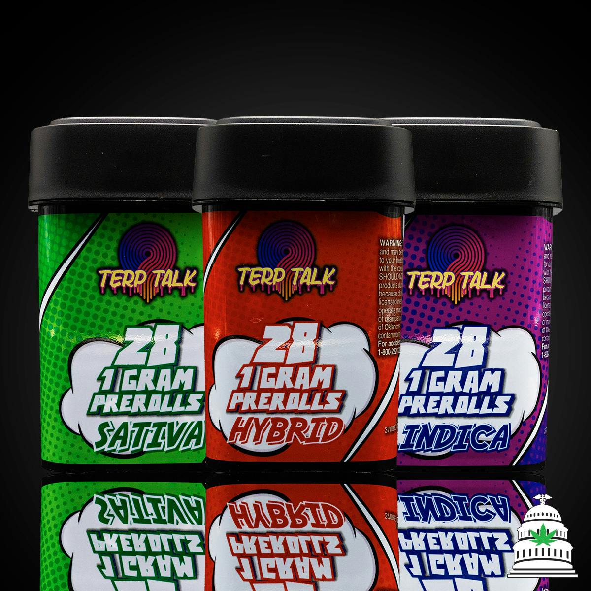 Blue Eclips - 28g Terp Talk Pre-Roll Pack