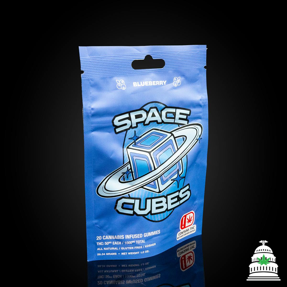 Fruit Punch - 1000mg Space Cubes Gummies