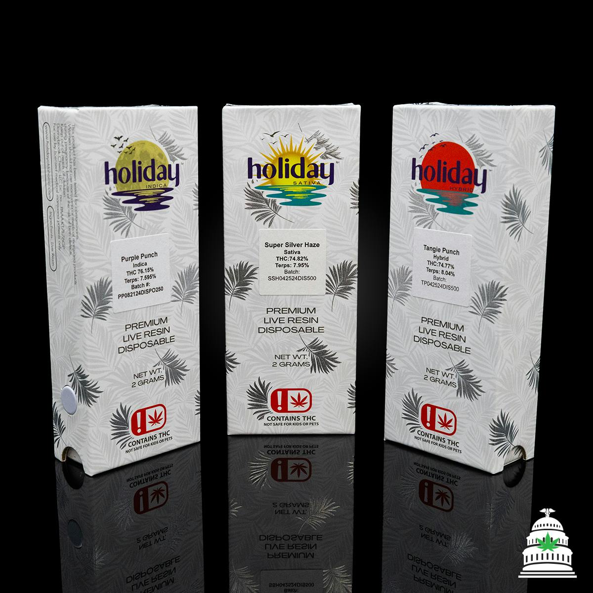 Premium Pressed Hash - 2g Holiday Rosin