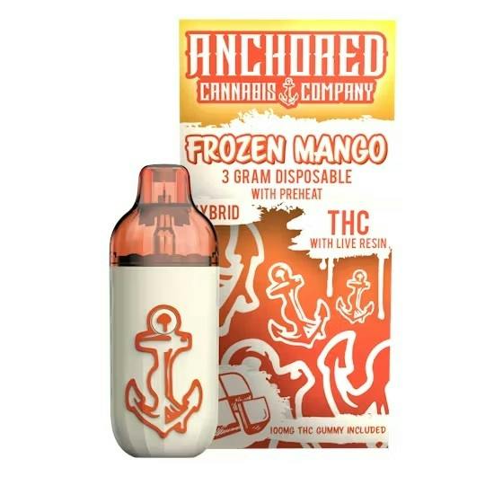 Frozen Mango - 3g Anchored Disposable