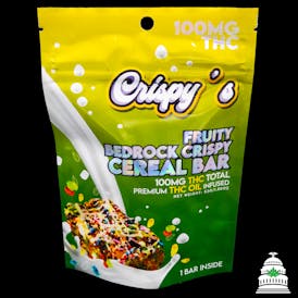 Fruity Bedrock - 100mg Cripsys Cereal Bar