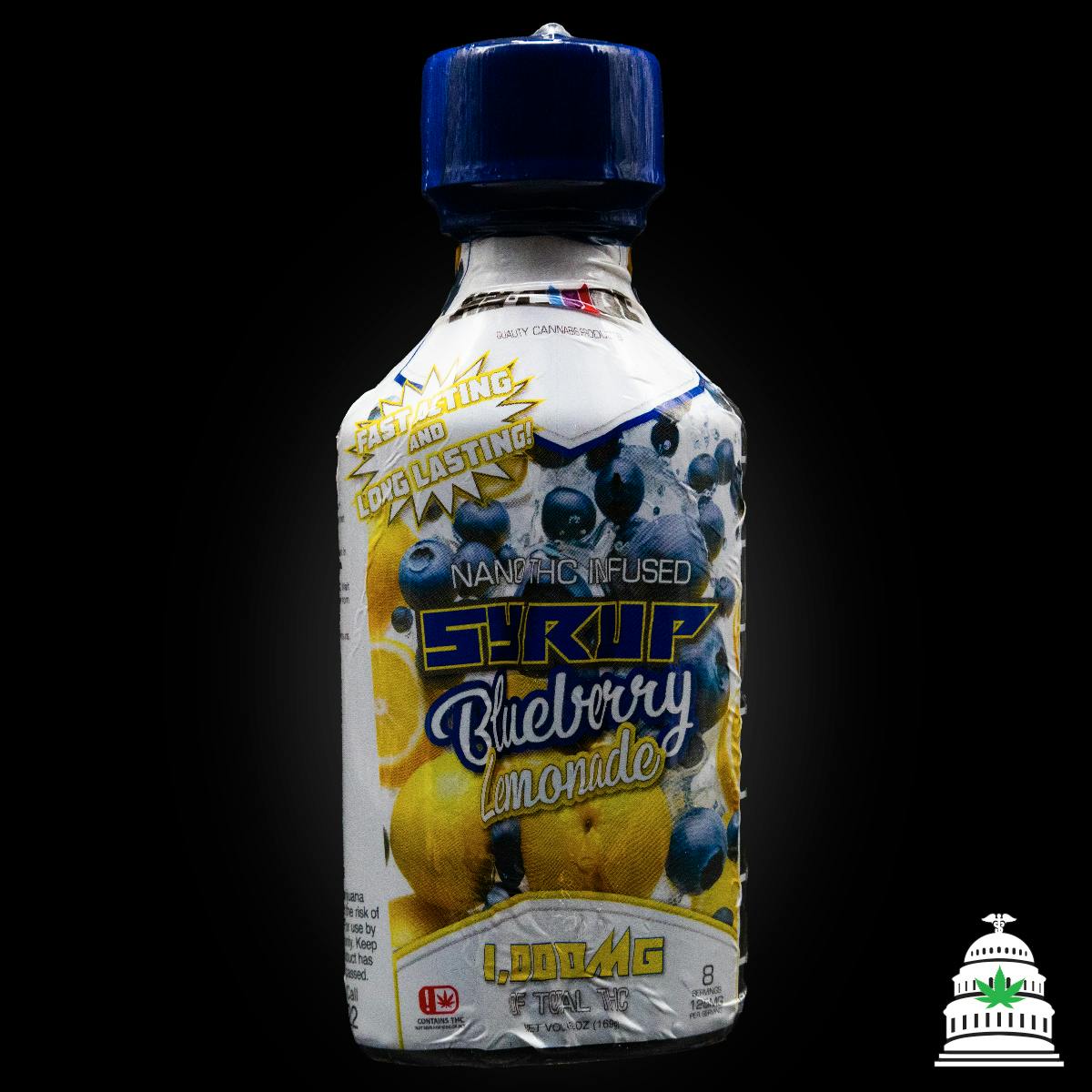 Blueberry Lemonade - 750mg Hy Cube Syrup
