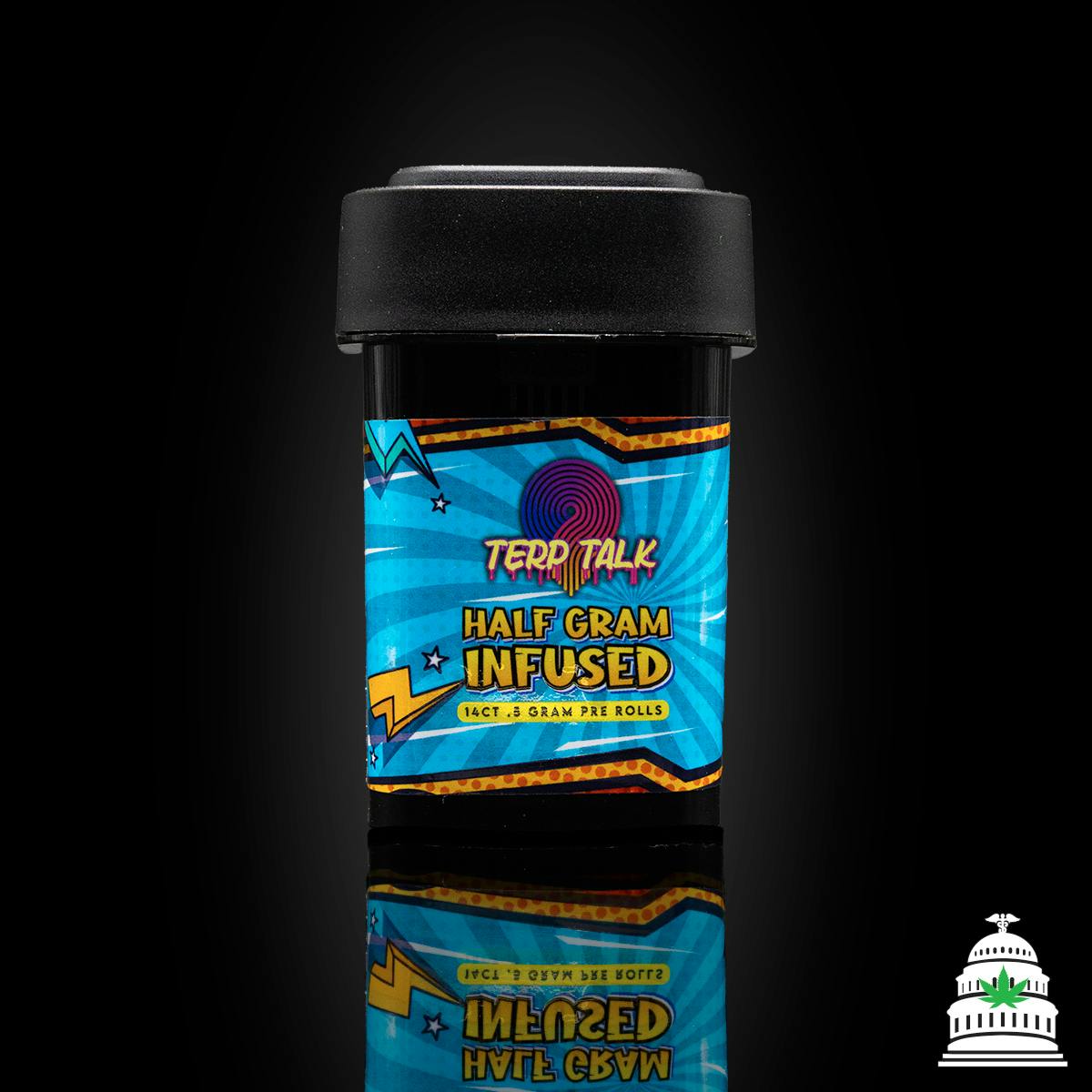 Hibiscus - 7g Terp Talk Infused Preroll Pack